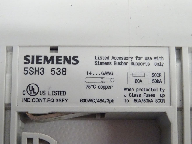 Siemens 5SH3538 Anschlussmodul  5SH3 538 for Siemens Busbar