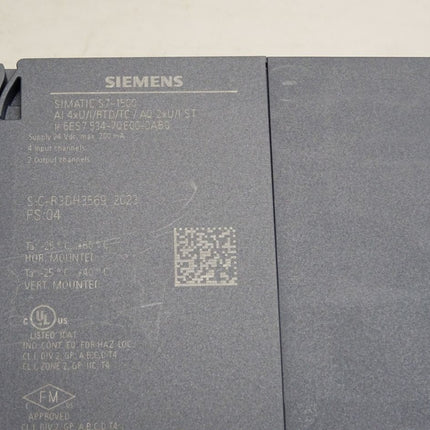 Siemens S7-1500 6ES7534-7QE00-0AB0 6ES7 534-7QE00-0AB0  / Neuwertig