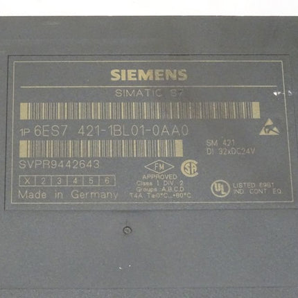 Siemens 6ES7421-1BL01-0AA0 Digitaleingabe 6ES7 421-1BL01-0AA0