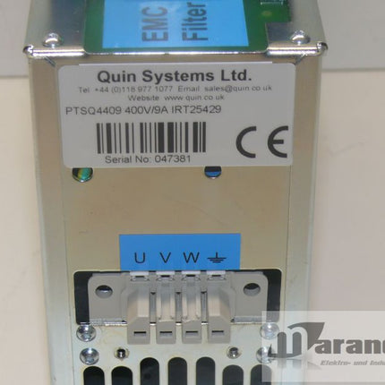 NEU-OVP QUIN in Control PTSQ4409 400V/9A IRT25429 EMC Filter PTSQ 4409