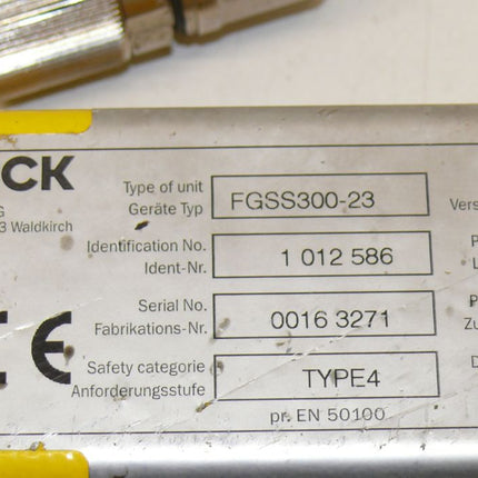 Sick FGSS300-23 sender Lichtschranke 1012586