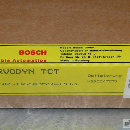 NEU-OVP Bosch VM 35/B-TCT Netzteil Servodyn  069233-203 / 1070069233