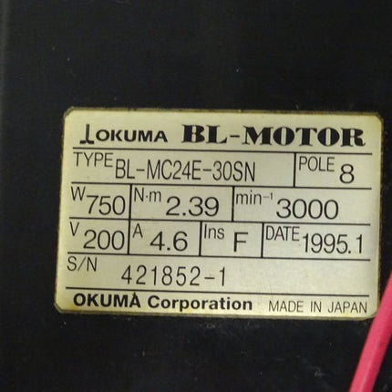 Okuma BL-MC24E-30SN Servomotor