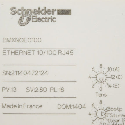 Schneider Electric BMXNOE0100 Modicon M340 Ethernet-Modul - Maranos.de