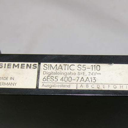 Siemens Digitaleingabe 5S /-110 / 6ES5400-7AA13 / 6ES5 400-7AA13
