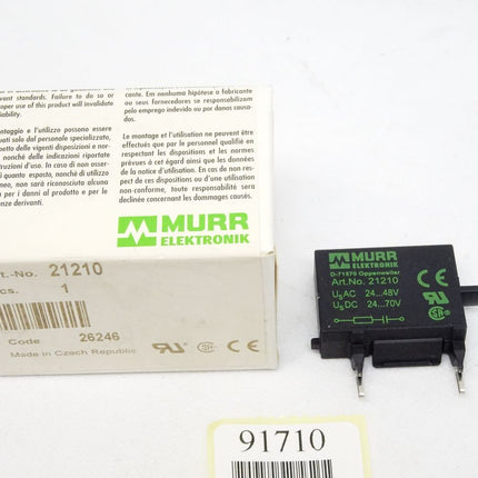 Murr Elektronik 21210 Schaltgerätentstörmodul / Neu OVP