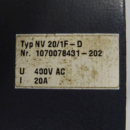 Bosch NV 20/1F-D Netzfilter1070078431-202 / 400VAC / 20A