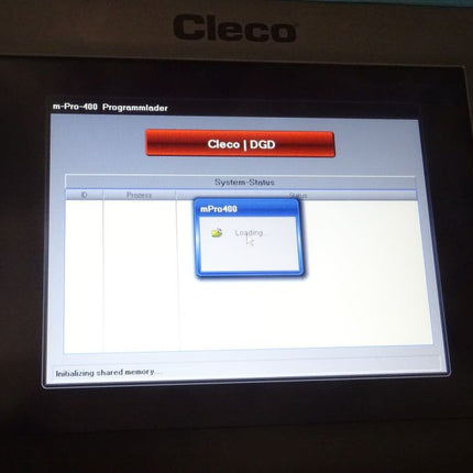 Cleco Controller mPro400SG Panel Display S961450-150
