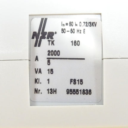 NZR TK 160 Stromwandler 2000/5A neu-OVP