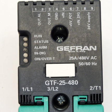 Gefran GTF-25-480 GTF-25-480-0-0-0-0 Einphasen-Leistungsregler
