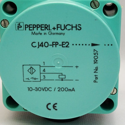 Pepperl+Fuchs CJ40-FP-E2-P1 19057 Kapazitiver Sensor / Neu - Maranos.de
