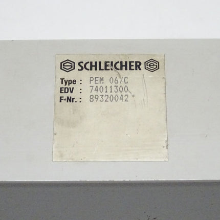 Schleicher PEM 06/C 4k/8k Emulator 74011300 - Maranos.de