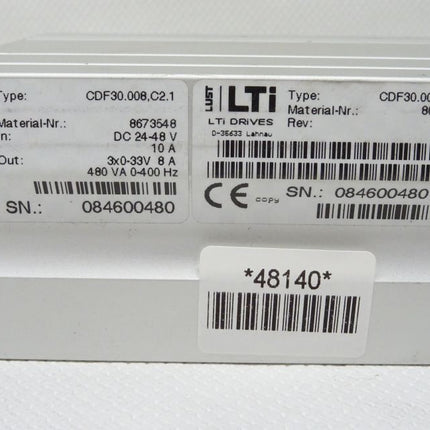 Lust CDF30.008,C2.1 Frequenzumrichter LTI 0-33V 8A 0-400Hz
