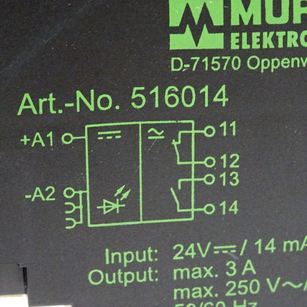 Murr Elektronik 516014 RMMD 1S+1\/24VDC Eingangsrelais - Maranos.de