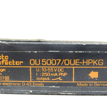 Ifm electronic Opto efector OU5007 / OU 5007/OUE-HPKG / Neu OVP