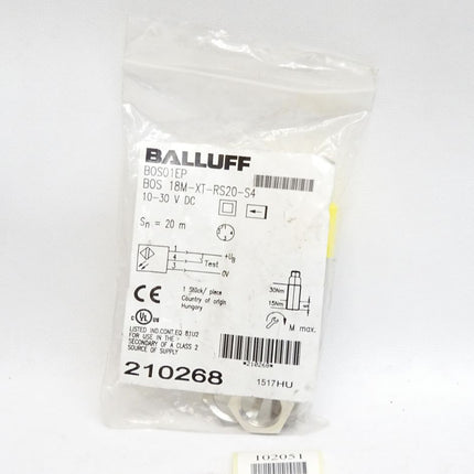 Balluff BOS01EP BOS18M-XT-RS20-S4 Einweglichtschranke / Neu OVP - Maranos.de