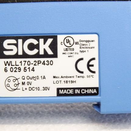 Sick 6029514 WLL170-2P430 Lichtleiter-Sensor - Maranos.de