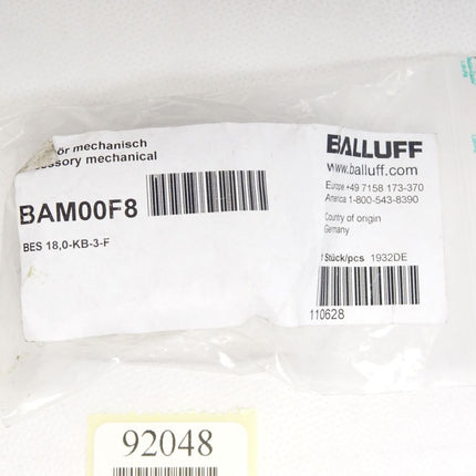 Balluff Universelle Halterungen BAM00F8 BES 18,0-KB-3-F / Neu OVP