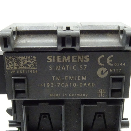 Siemens Simatic S7 6ES7193-7CA10-0AA / 6ES7 193-7CA10-0AA TJM-EM/EM