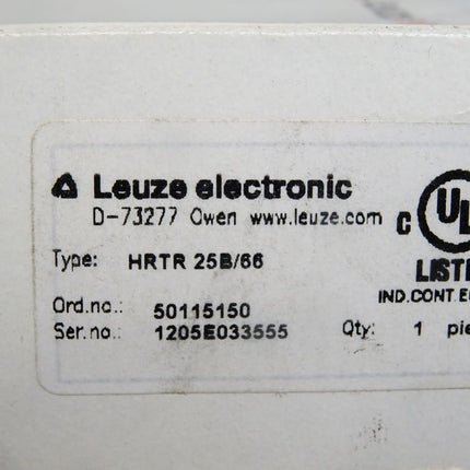 Leuze electronic Taster Hintergrundausblendung HRTR25B/66 50115150 / Neu OVP
