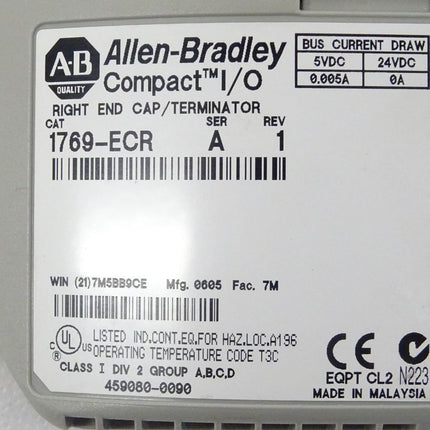 Allen-Bradley 1769-ECR Compact I/O