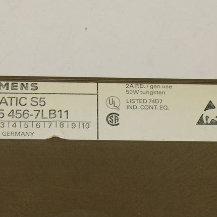 Siemens Simatic S5 6ES5456-7LB11 / 6ES5 456-7LB11 OVP