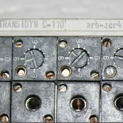 SIEMENS TRANSIDYN C-110 Stromregler arb-zcr4 r194-6