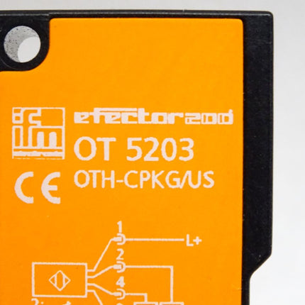 Ifm electronic Efector200 Reflexlichttaster mit Hintergrundausblendung OT5203 OTH-CPKG/US / Neu - Maranos.de
