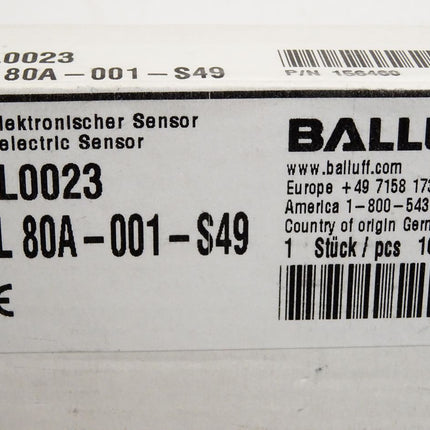 Balluff BGL0023 BGL 80A-001-S49 Gabellichtschranke / Neu OVP - Maranos.de
