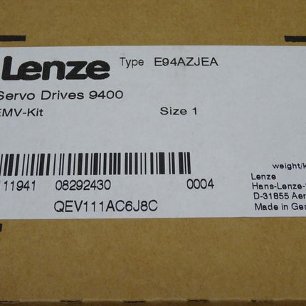 Lenze Servo Drives 9400 EMV-Kit / E94AZJEA / QEV111AC6J8C