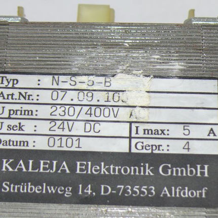 Kaleja N-S-5-B / 07.09.105 / 24V DC