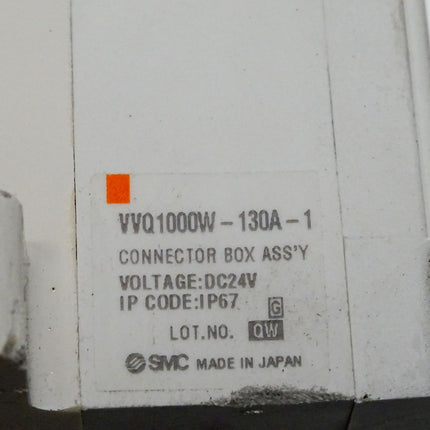 SMC Connector Box VVQ1000W-130A-1 + Valve VQC2A01N-51 + Valve VQC2301N-51