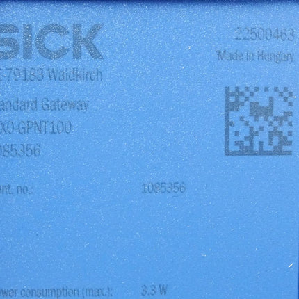 Sick Sicherheitssteuerung Flexi Compact 1085356 FLX0-GPNT100 / Neu OVP versiegelt - Maranos.de