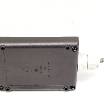 Siemens Pilzdrucktaster schwarz Drucktaster weiß mit Gehäuse + 3SB3420-1A + 3SB3420-0B
