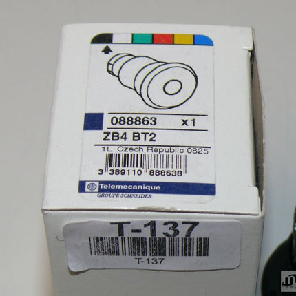 NEU-OVP Telemecanique ZB4 BT2 Pilzdrucktaster Drucktaster Taster