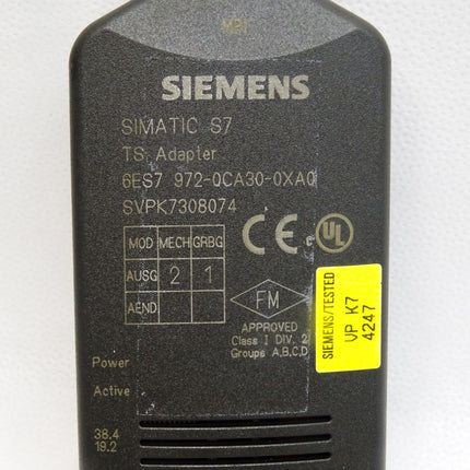 Siemens TS Adapter 6ES7972-0CA30-0XA0 6ES7 972-0CA30-0XA0