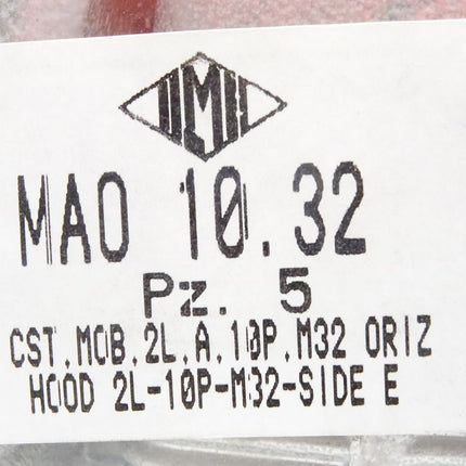ILME Tüllengehäuse  MAO10.32 / Inhalt : 5 Stück / Neu OVP