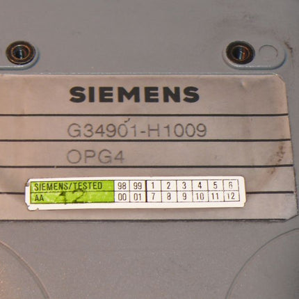 Siemens OPG4 / G34901-H1009 Bedienterminal OPG4 G34901H1009 Terminal