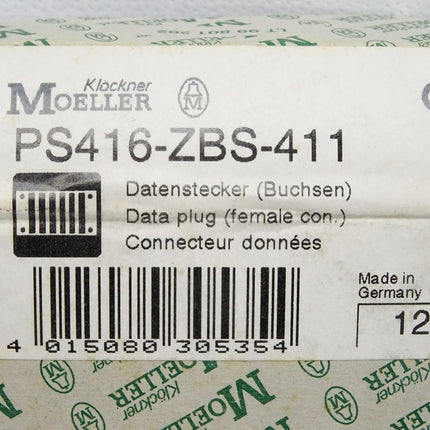 Klöckner Moeller PS416-ZBS-411 Datenstecker / Neu OVP - Maranos.de