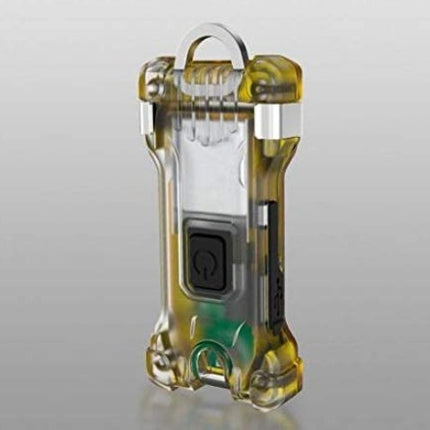 Armytek Zippy Gelb 200 lumen mini Taschenlampe Schlüsselanhänger Hunde LED Lampe