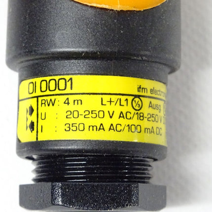 IFM OI0001 opto efector Reflexlichtschranke 4m AC/DC // OI 0001 NEU-OVP