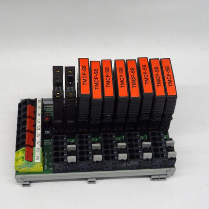 E-T-A SVS03-10-C16-U2/2P Stromverteilungssystem bestückt