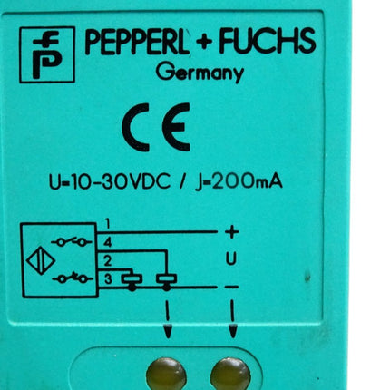 Pepperl+Fuchs 10-30VDC 200mA NJ15-U10-A2 NJ15+U10+A2 27819 052631 15712 Induktiver Sensor - Maranos.de