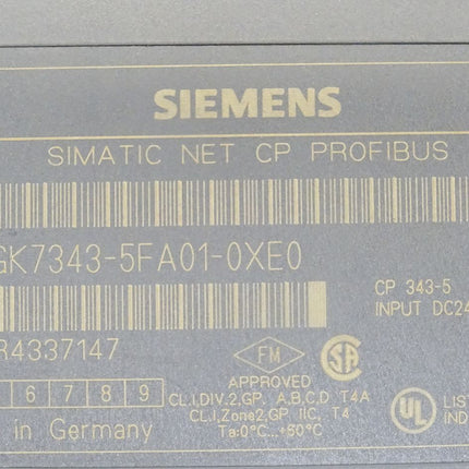Siemens Simatic Net CP Profibus 6GK7343-5FA01-0XE0