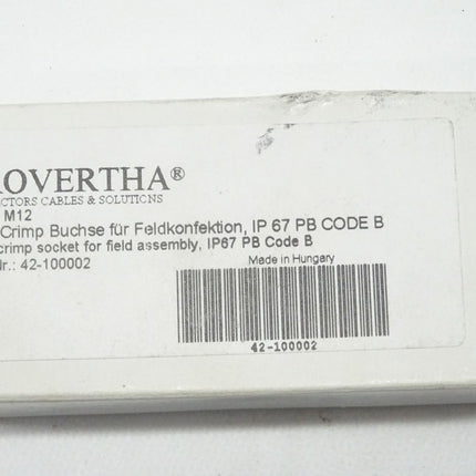 Provertha I-NET M12 / M12 Crimp Buchse für Feldkonfektion / 42-100002 NEU/OVP