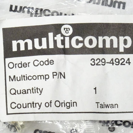 Multicomp 329-4924 Panel Sockets neu-versiegelt