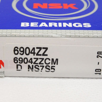 NSK Bearings 6904ZZ 6904-ZZ 6904ZZCM / Neu OVP