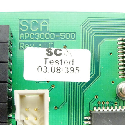 SCA Schucker APC3000-500 SCA-Net Rev.C / 0153.5000 / PCU Interface