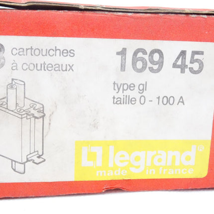 Legrand 16945 / Cartouches à couteaux / Inhalt : 3 Stück / Neu OVP