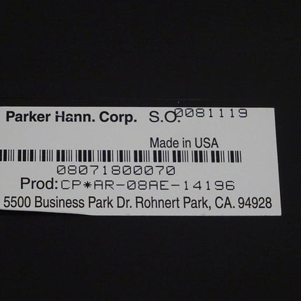 Parker CP*AR-08AE-14196 Servo Driver Parker CP AR-08AE-14196